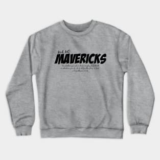 Mavericks Text Crewneck Sweatshirt